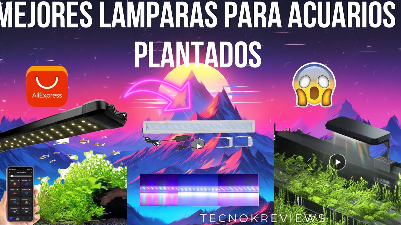 🎇¡TOP 3 Mejores Lámparas para Acuarios Plantados en 2025!🌱🐠 [Calidad-Precio] 😱🌱