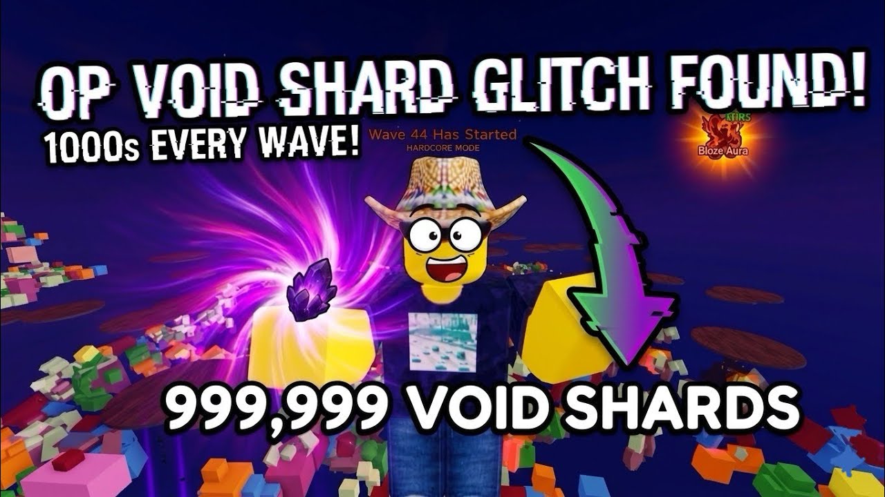 NEW OP GLITCH FOR INFINITE VOID SHARDS IN SURVIVE ZOMBIE ARENA!! (AFK METHOD)