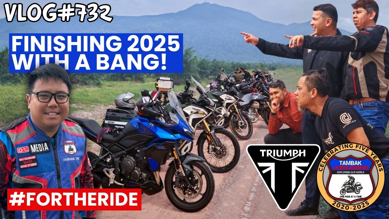 Последняя поездка 2025 года: с парнями из Triumph #ForTheRide
