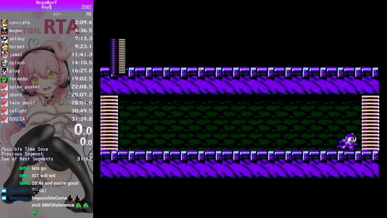 Megaman9 Any% Speedrun 31:36