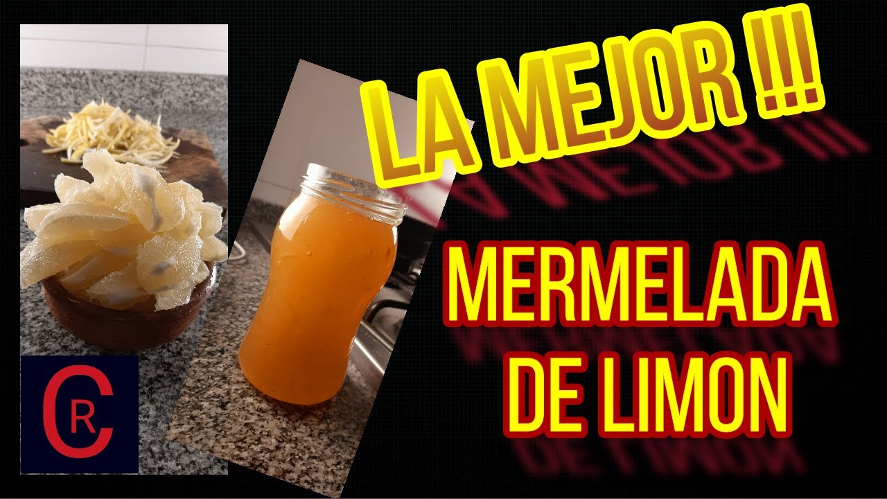 MERMELADA DE LIMON (mermelada casera) # RECETA FACIL con 