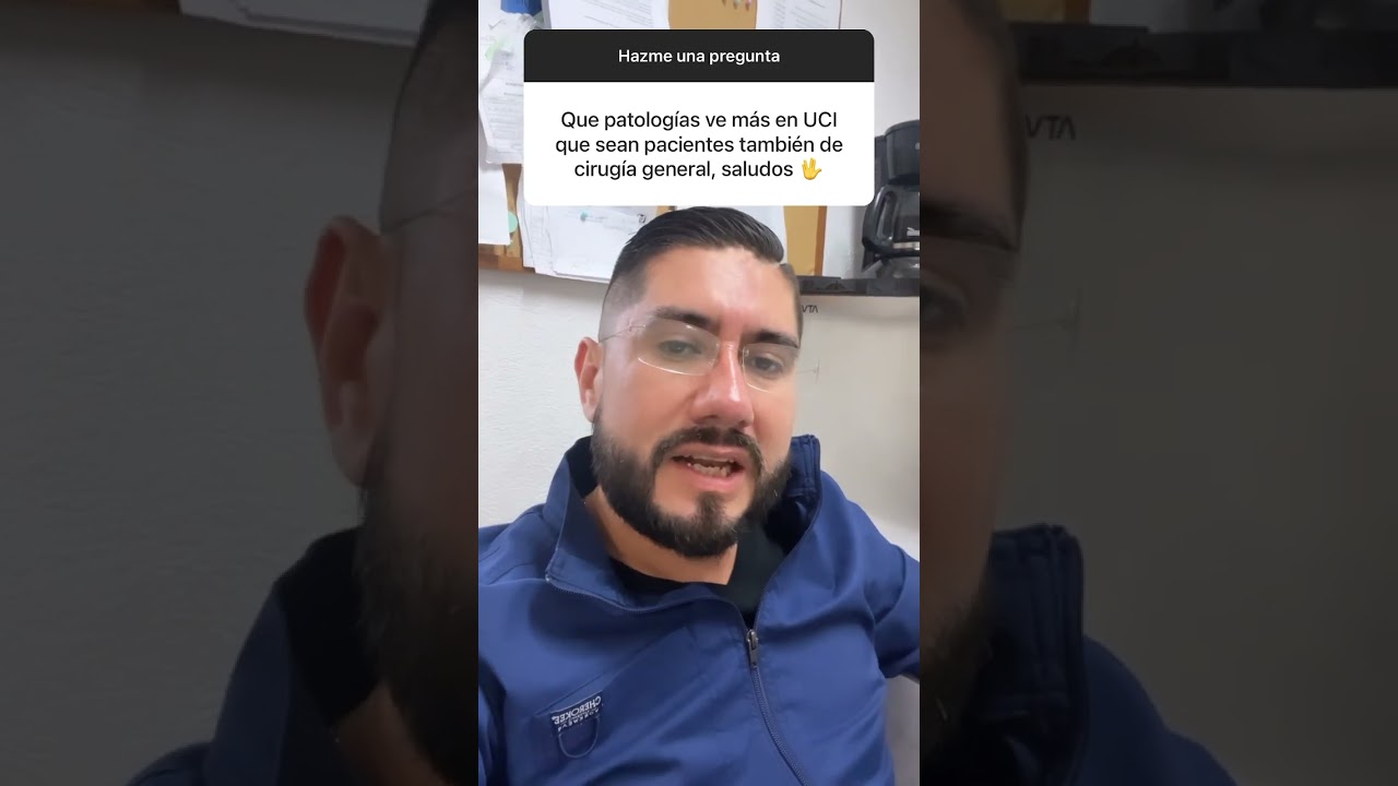 Paciente de Cirug&iacute;a general en UCI 🔪 #uci