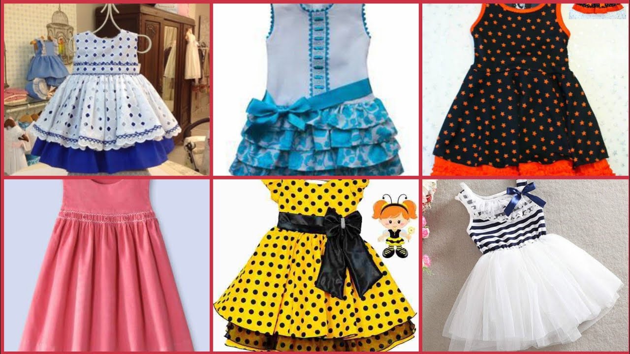 Cotton & Lawn Baby Summer Frocks Designs Collection