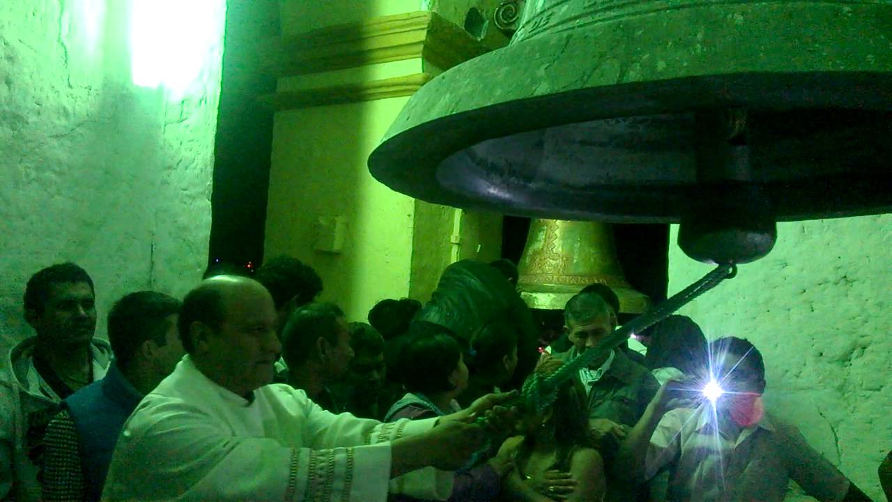 Bendición de campanas Parroquia de Santo Domingo Izúcar, Puebla