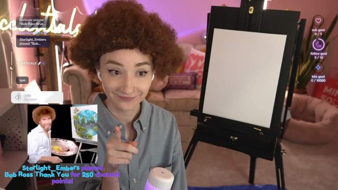 sels' special PAINT N' SIP STREAM | cozy craft time! | !lurk friendly