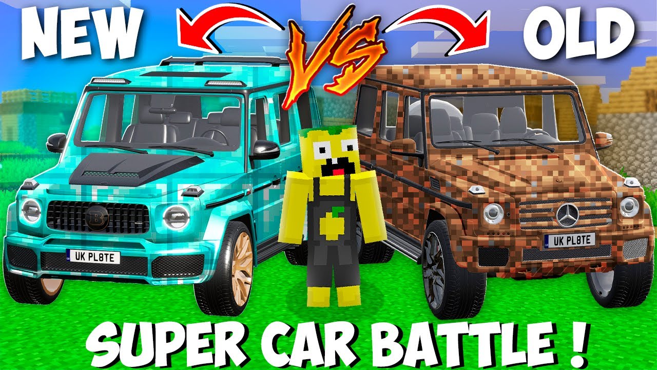 What to CHOOSE ? NEW VS OLD MERCEDES-BENZ G-CLASS in Minecraft ! NEW SECRET G-WAGON !