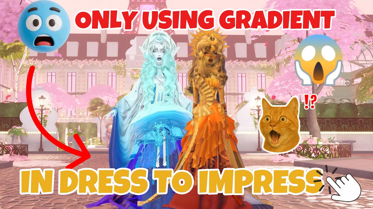 Only Gradient Outfits For Every Theme In Dress To Impress!! (Roblox)