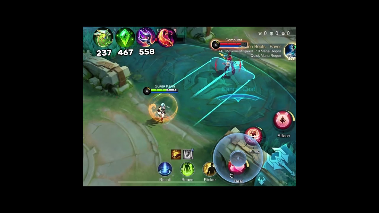 Angela Healing Tutorial ✅ #mlbb #mobilelegends #guide #tutorial