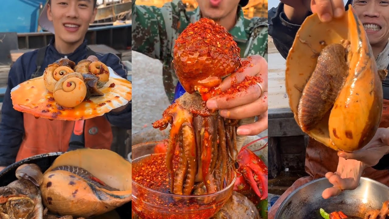 Fishermen Eat Seafood 🦐🦀 Eating Addiction #9