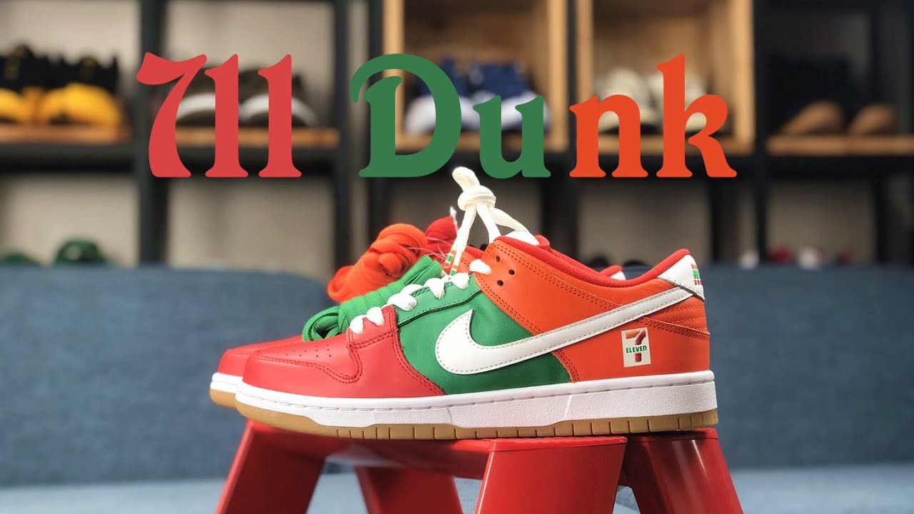NIKE SB SEVEN ELEVEN 711 DUNK ON FEET