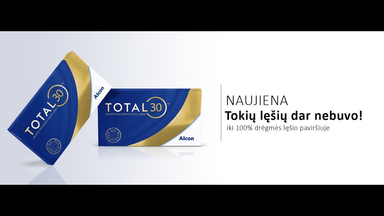 Naujiena! Total30 - tokių lę&scaron;ių dar nebuvo!