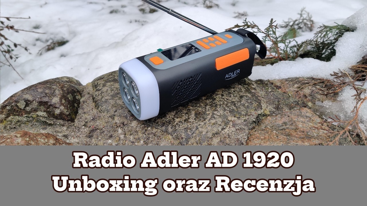 Radio Adler AD 1920. Unboxing oraz Recenzja.