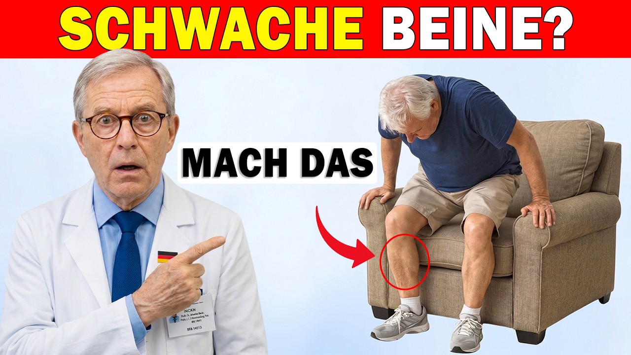 Besser als Gehen &ndash; Diese Methode macht Ihre Beine wieder stark, sogar mit 90