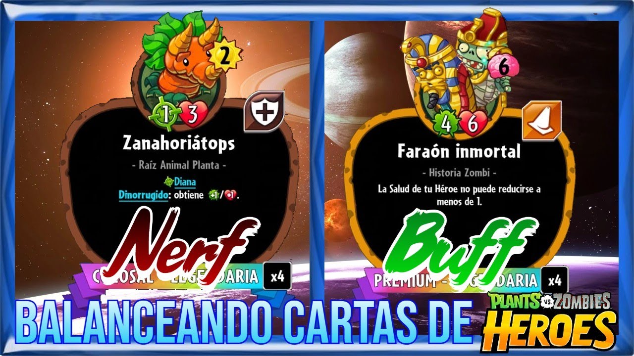 Mejorando cartas PvZ Héroes | Parte 1 | Plantas vs Zombis Héroes | Pvz Héroes