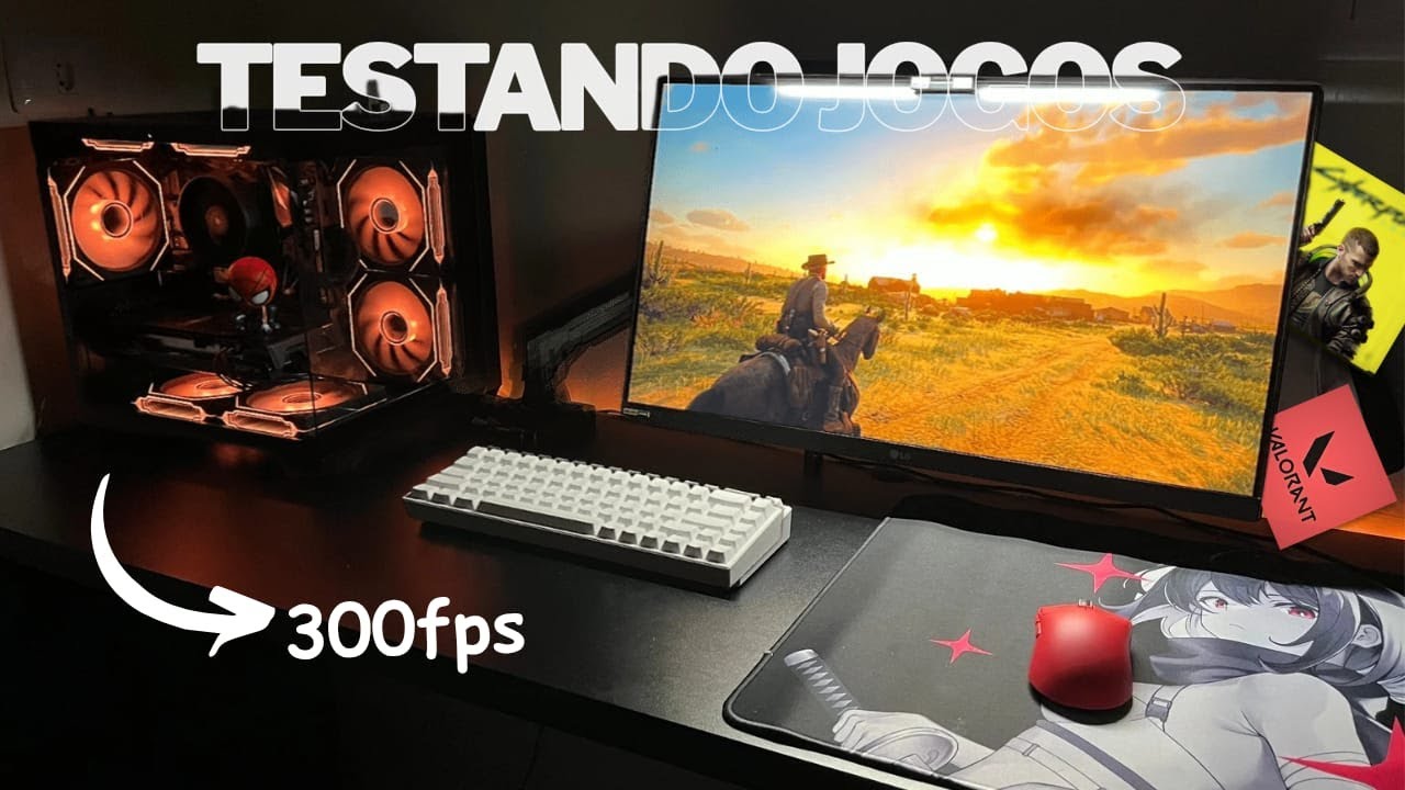 TESTANDO JOGOS No Meu PC Custo Benefício - RX6650 XT + Ryzen 5 5600G (Roda tudo!)
