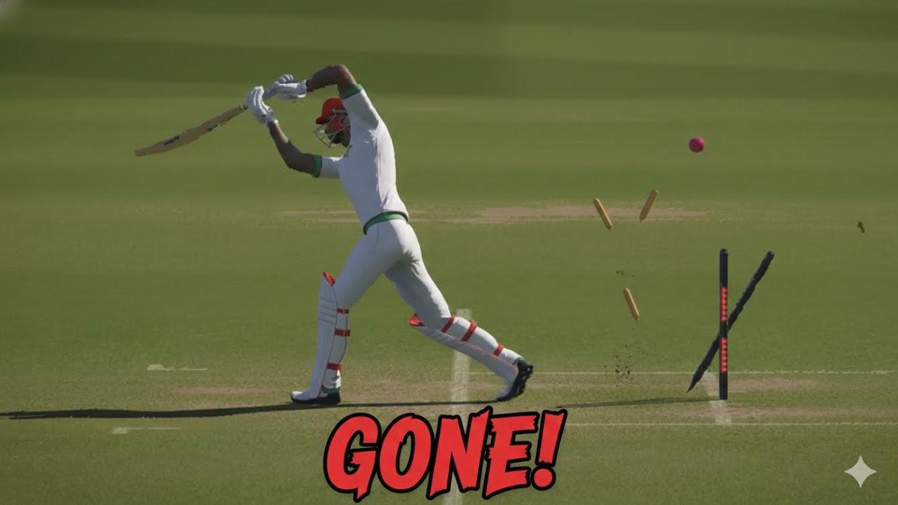 Cricket 24 Test Debut vs AFG