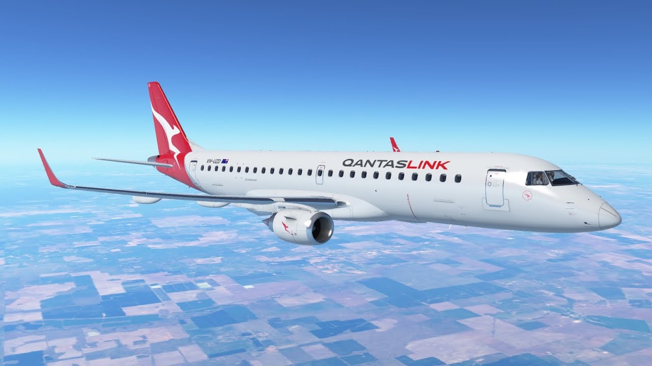 QANTAS Link (QLK1990) Embraer E190 Sydney-Townsville