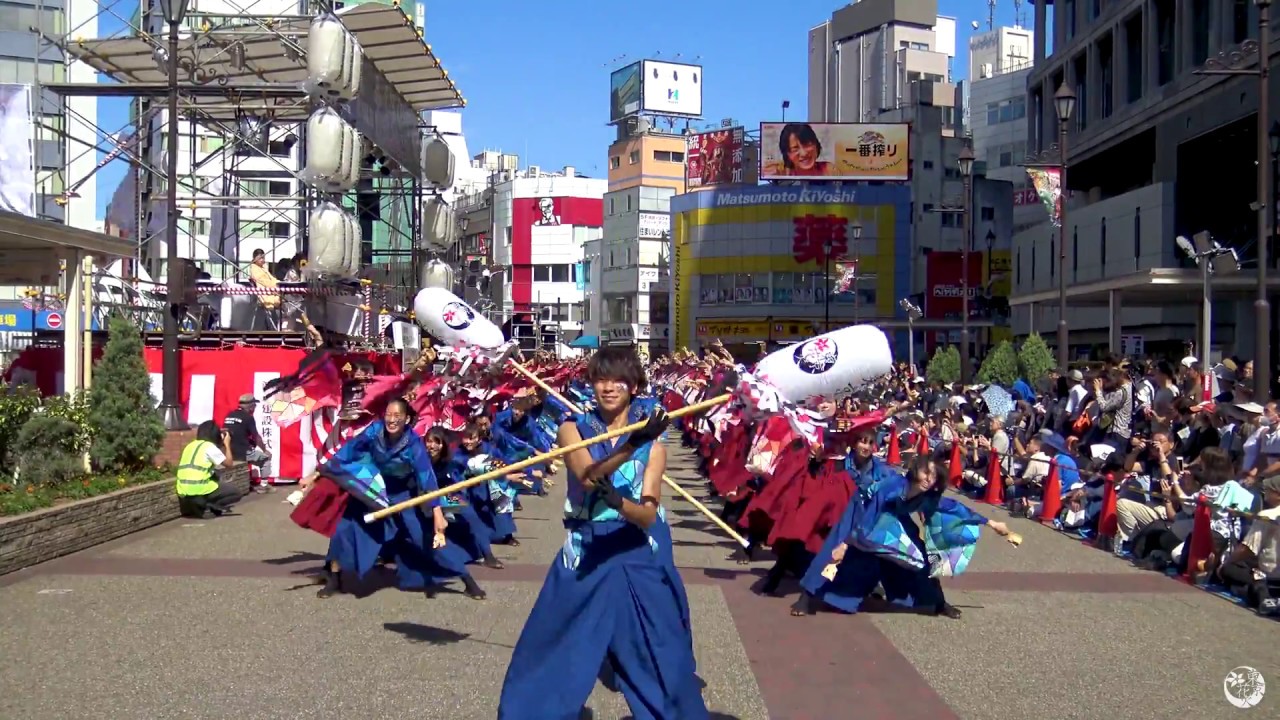 【4K公式】 東京花火「ハヰカラ」 / 第19回東京よさこい - 池袋駅前メイン会場