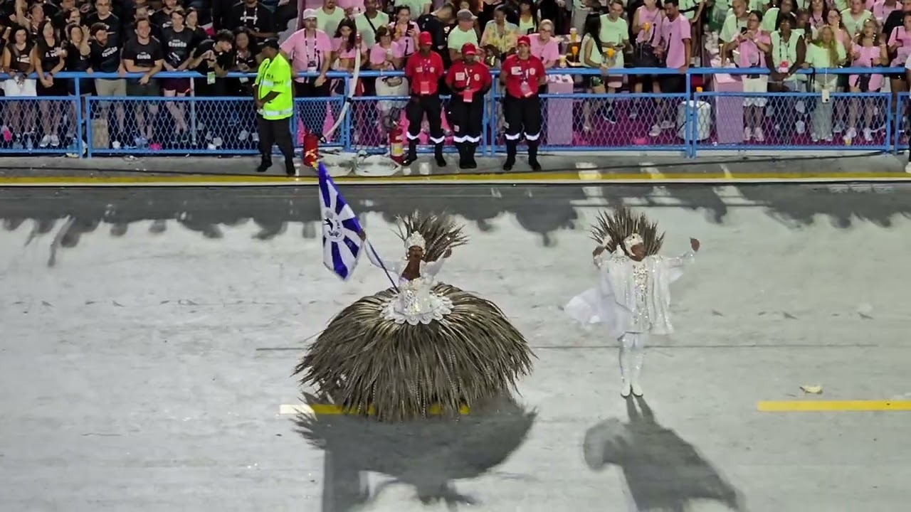 Beija-Flor de Nilópolis 2025 - Casal de Mestre-Sala e Porta-Bandeira - Apresentação Setor 6