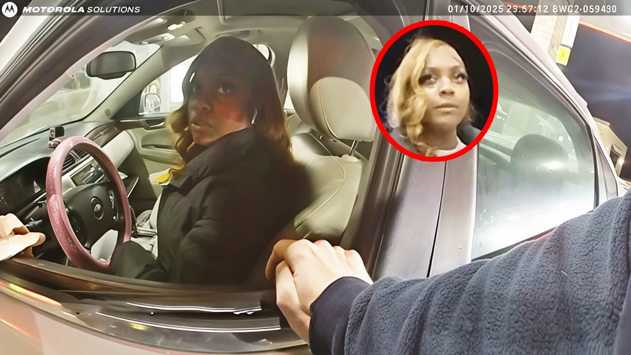 Woman With Suspended License Explodes During Traffic Stop | Bodycam