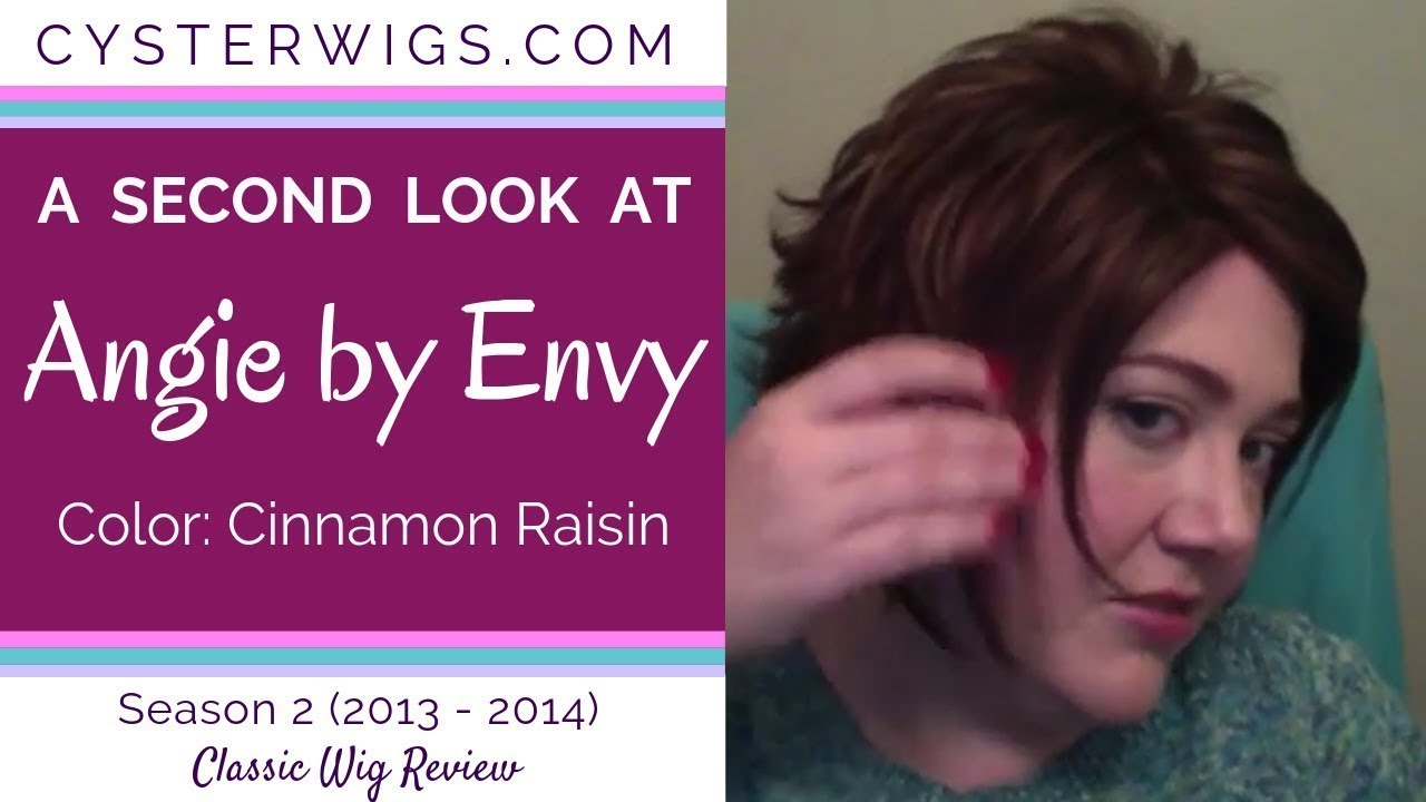 CysterWigs Wig Review: Angie by Envy A Second Look in Cinnamon Raisin [S2E43 2013]