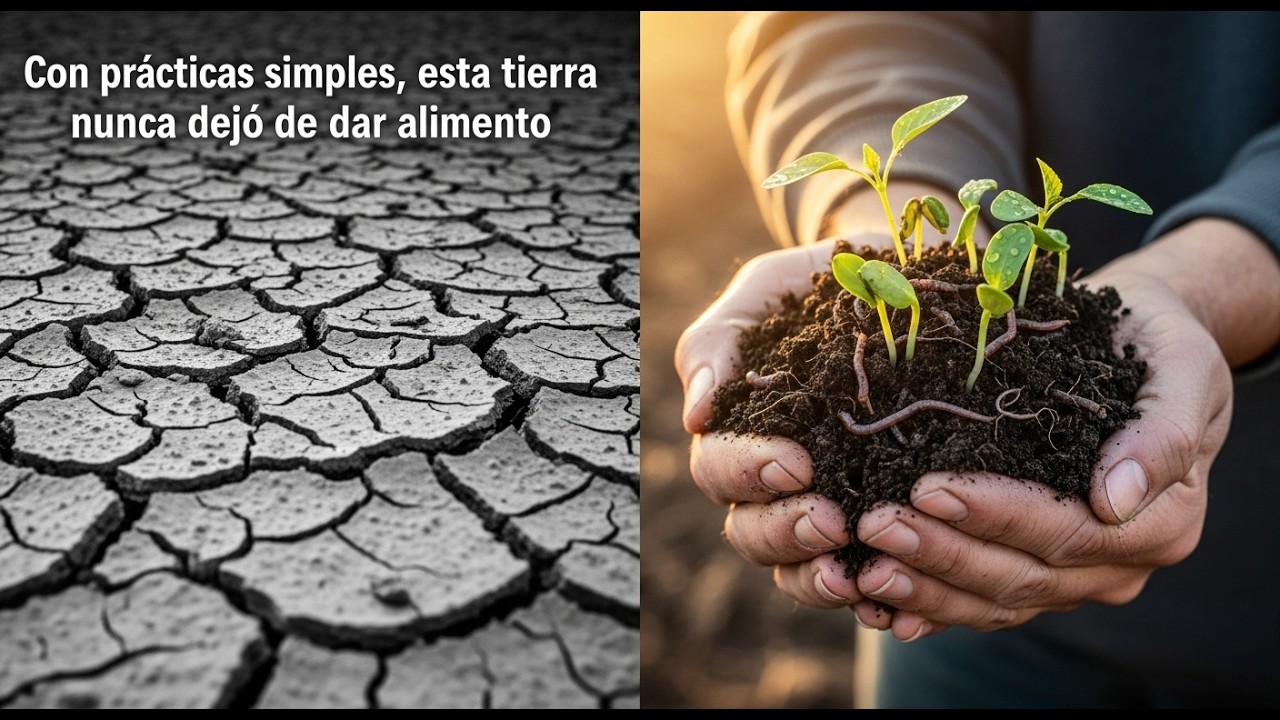 Con prácticas simples, esta tierra nunca dejó de dar alimento