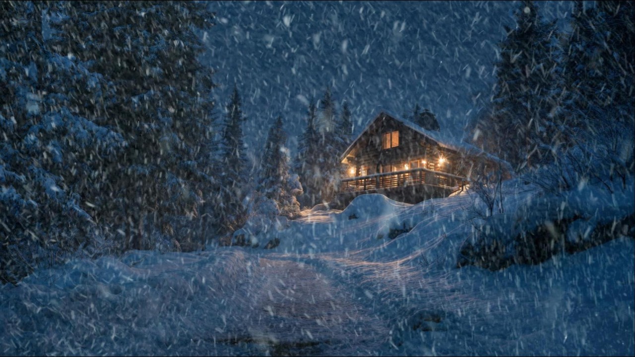Ultimate Snowstorm Sleep Sounds | 8 Hours of Intense Blizzard Wind for Deep Relaxation