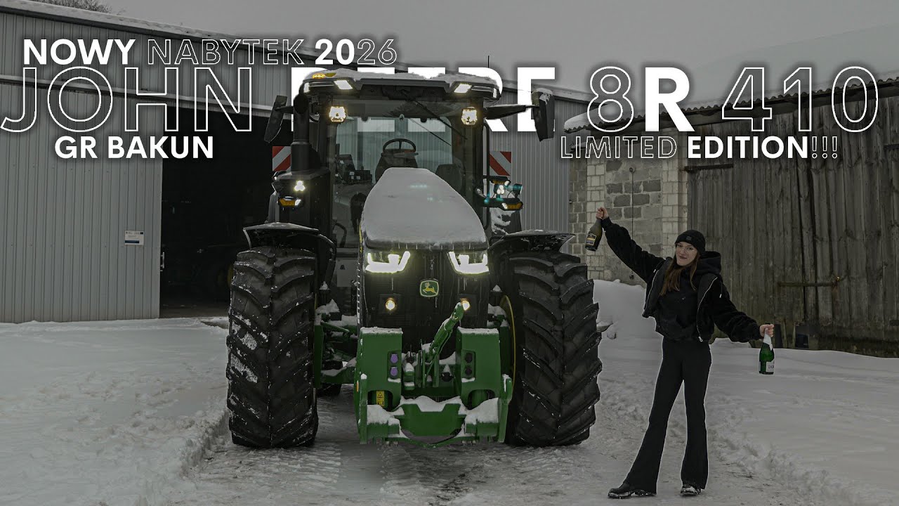 Nowy Nabytek 2026 💚 JOHN DEERE 8R 410 🦌 GR BAKUN | JEDYNY TAKI W PL!!! 🇵🇱