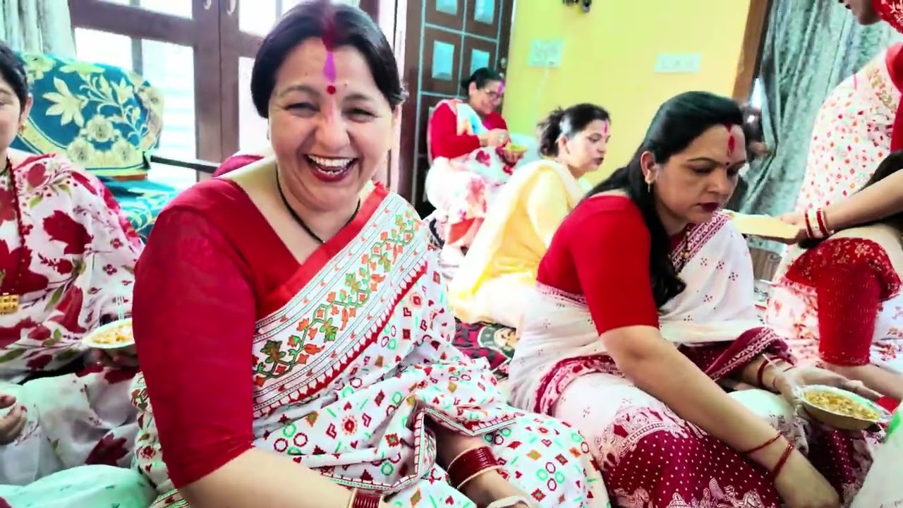 होली में सबकी नज़र मेरी साड़ी पे थी ❤️