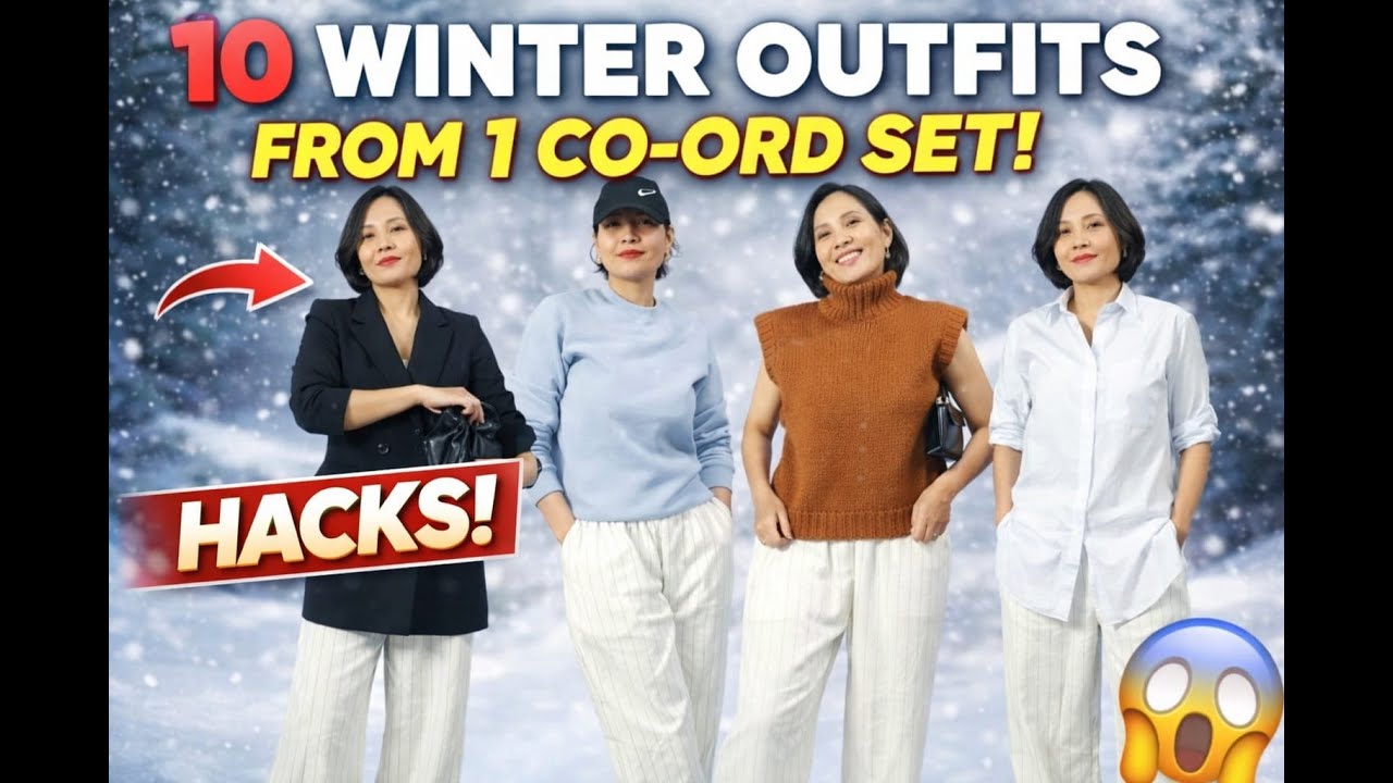10 Game-Changing Ways to Style 1 Co-Ord Set This Winter – Affordable & Chic