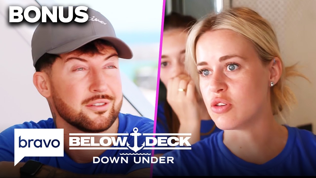 Alesia Harris Shuts Down Mike Durrant's Texting Gossip | Below Deck Down Under (S4 E6) | Bravo
