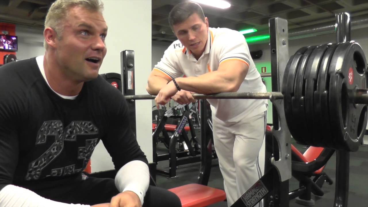 Trenink triceps a biceps s Mr.Slavkem - Martin Mester IFBB PRO Mens physique
