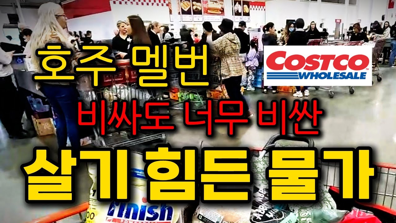 [호주 정착기] 비싸도 너무나 비싼 물가 주말 코스트코 장 보았습니다