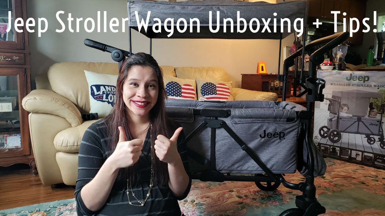 UNBOX: Jeep Stroller Wagon & Tips!