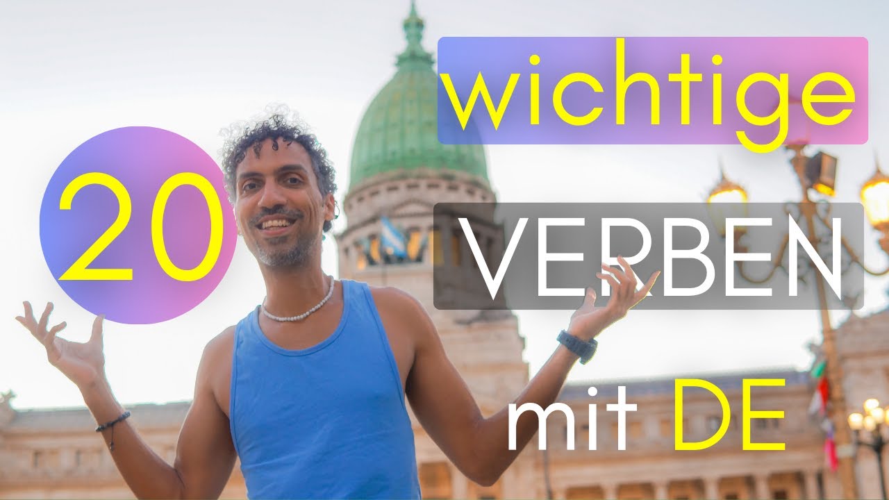 20 wichtige spanische Verben mit 