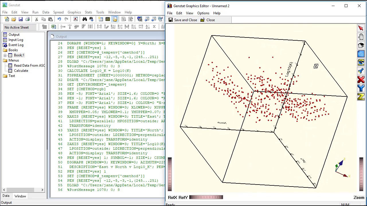 Kriging in Genstat