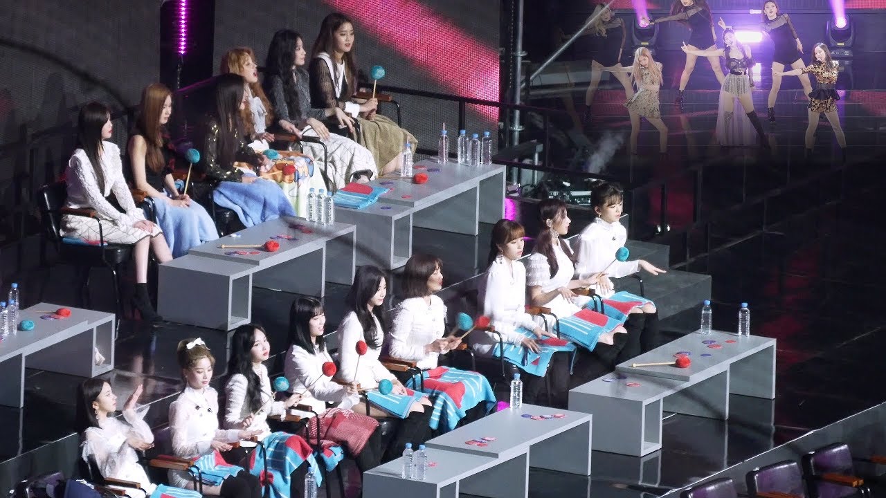 트와이스, (여자)아이들 TWICE, (G)I-DLE 리액션 reaction : 블랙핑크 BLACKPINK 뚜두 뚜두 DDU-DU DDU-DU : fancam : 고척 190105