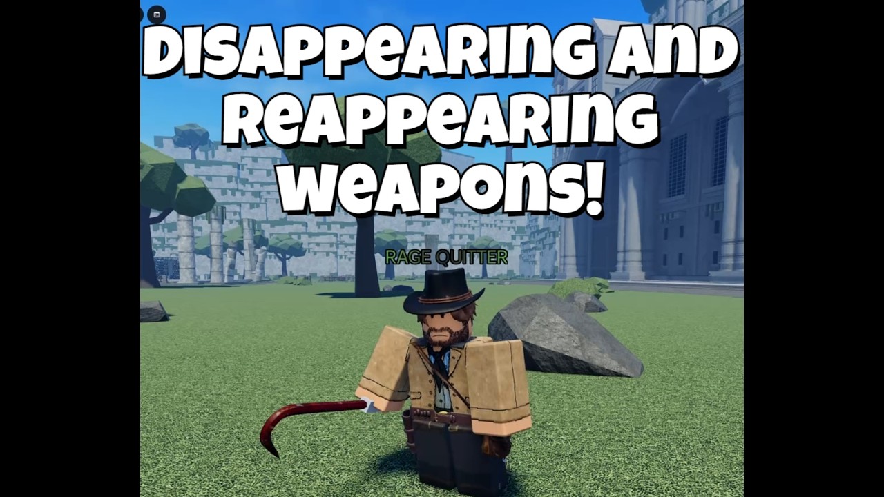 How to make custom weapons disappear and reappear whenever - Jump Showdown skillbuilder