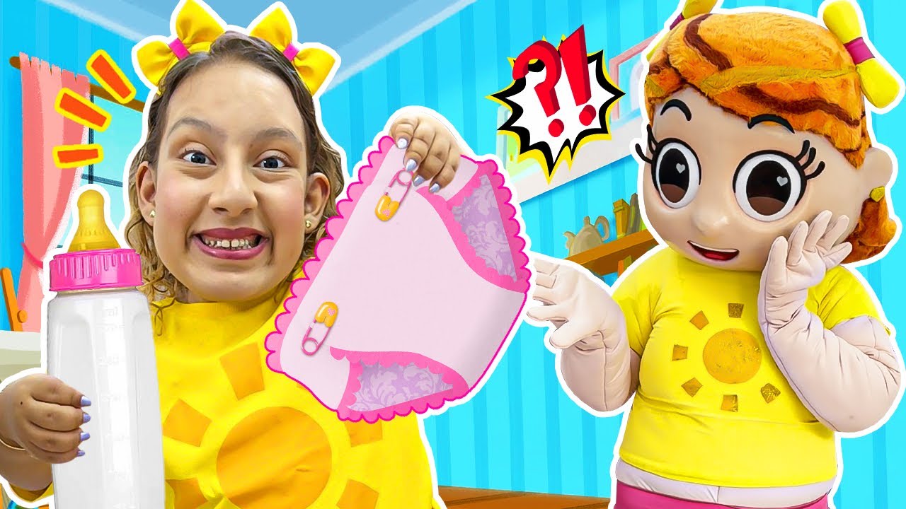 MC Divertida em histórias divertidas para crianças de Bebê e Boneca