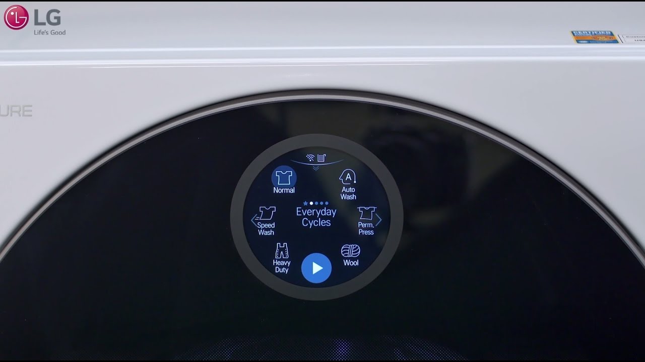 LG SIGNATURE Washer/Dryer Combo - Cycles