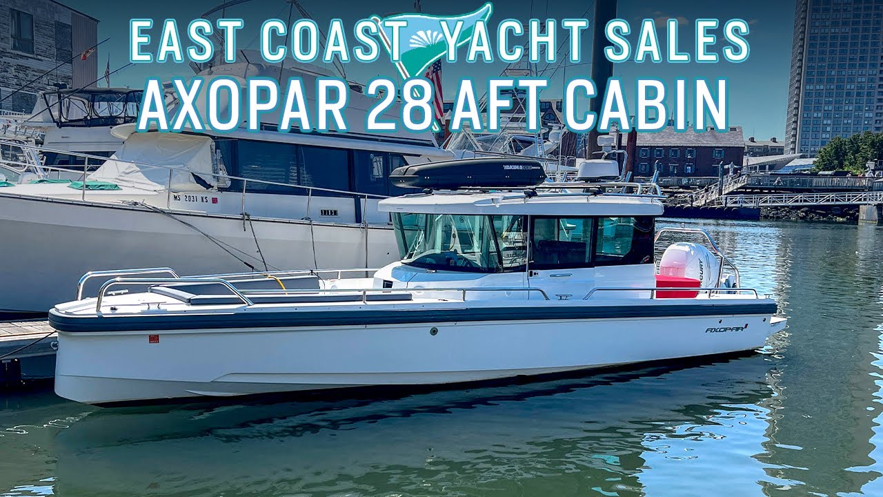 Axopar 28 Cabin w/ Aft Cabin SOLD - Osprey Walkthrough Tour