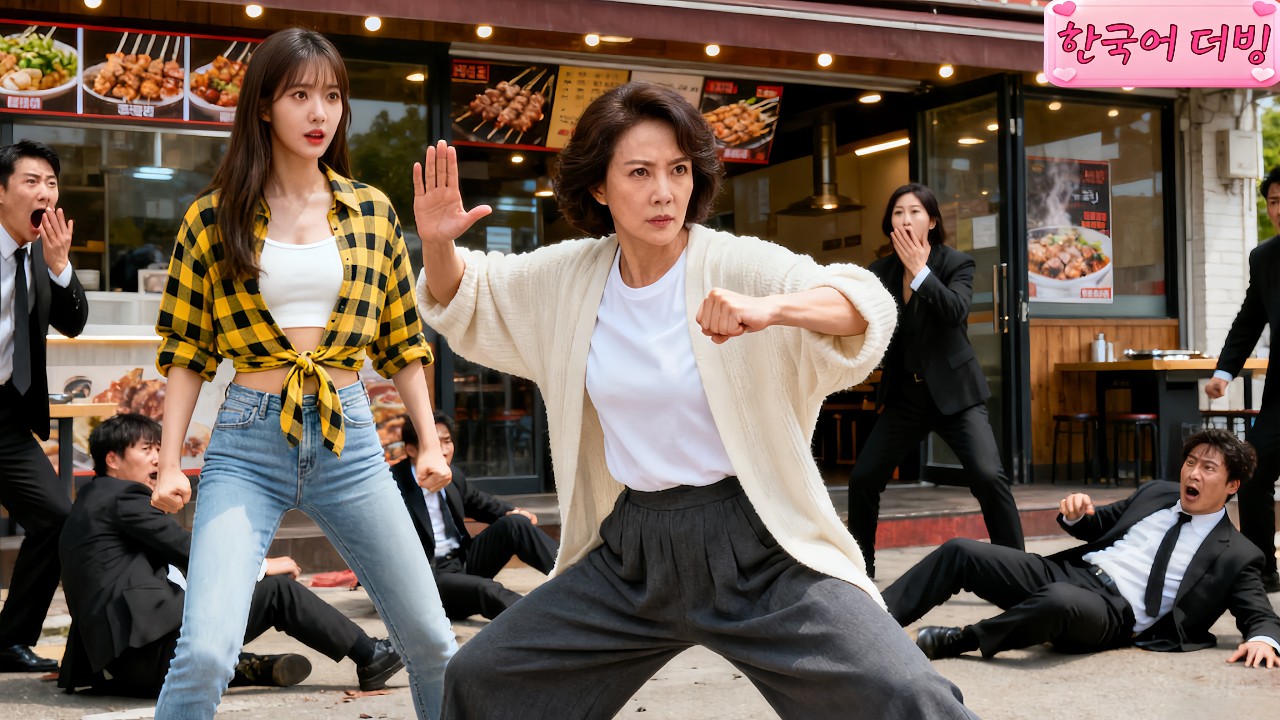 미녀한테 까불다가 '뼈도 못 추린다?!' '바비큐 아줌마'가 '쿵푸 고수'였다! 깡패들 '질질 짜면서' 용서 빌었다!#cdrama #드라마 #kdrama