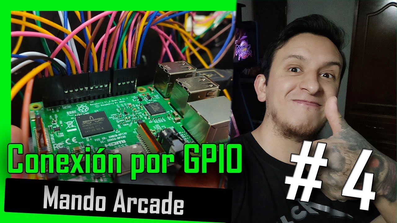 🕹️Como armar un mando Arcade con GPIO - RASPBERRY PI 3 +3🕹️ - Curso desde cero - parte 4