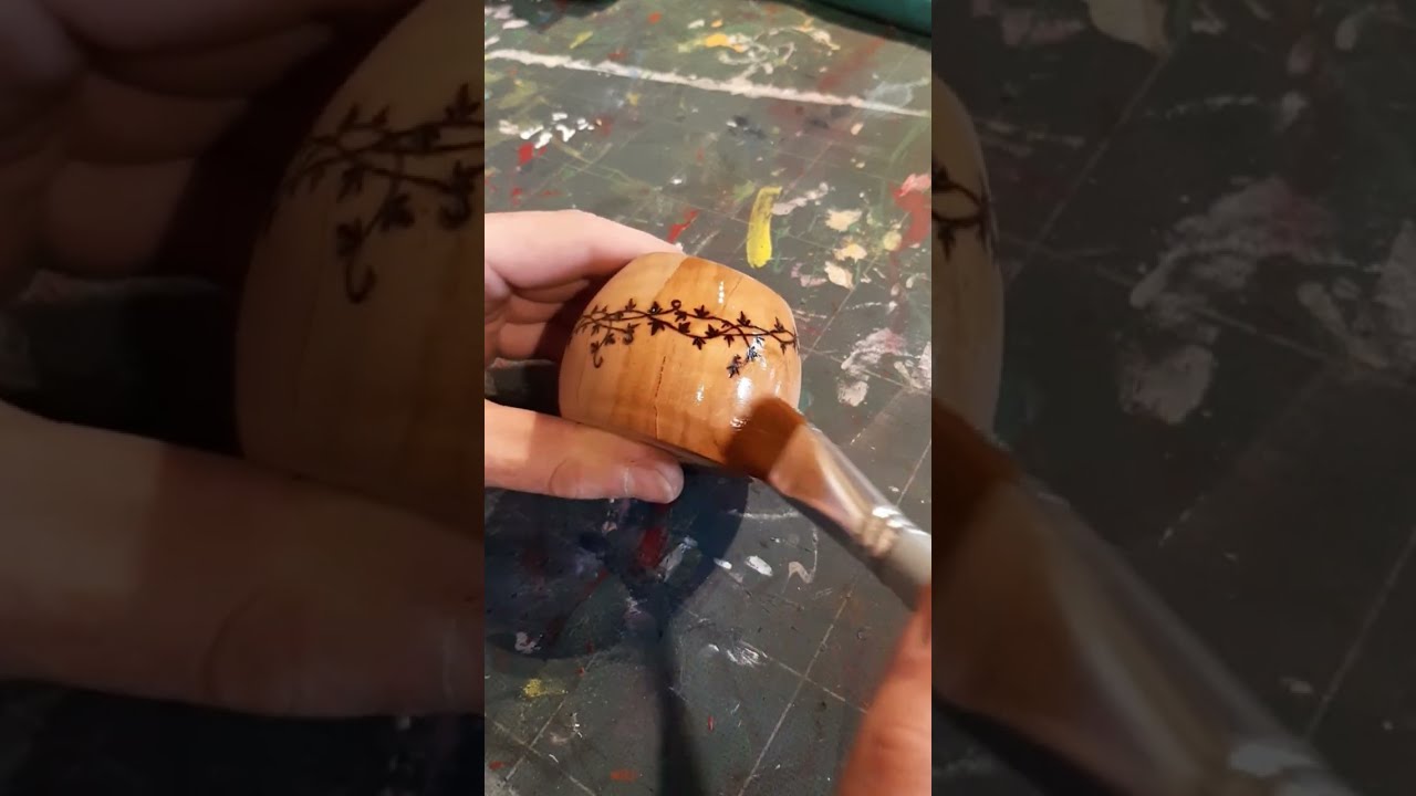 Tournage d'une boîte en cerisier !