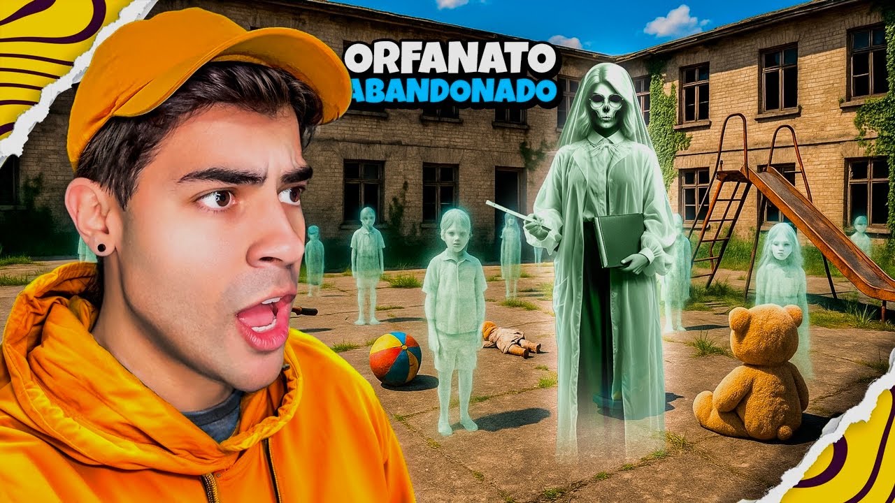 EXPLOREI UM ORFANATO ABANDONADO! Lenda da Diretora macabra