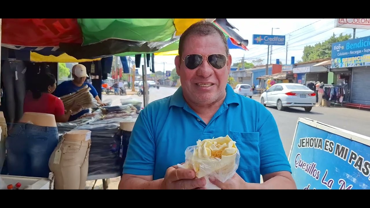 Comiendo comidas callejeras y de restaurantes en Managua, Nicaragua!!!!!!!!