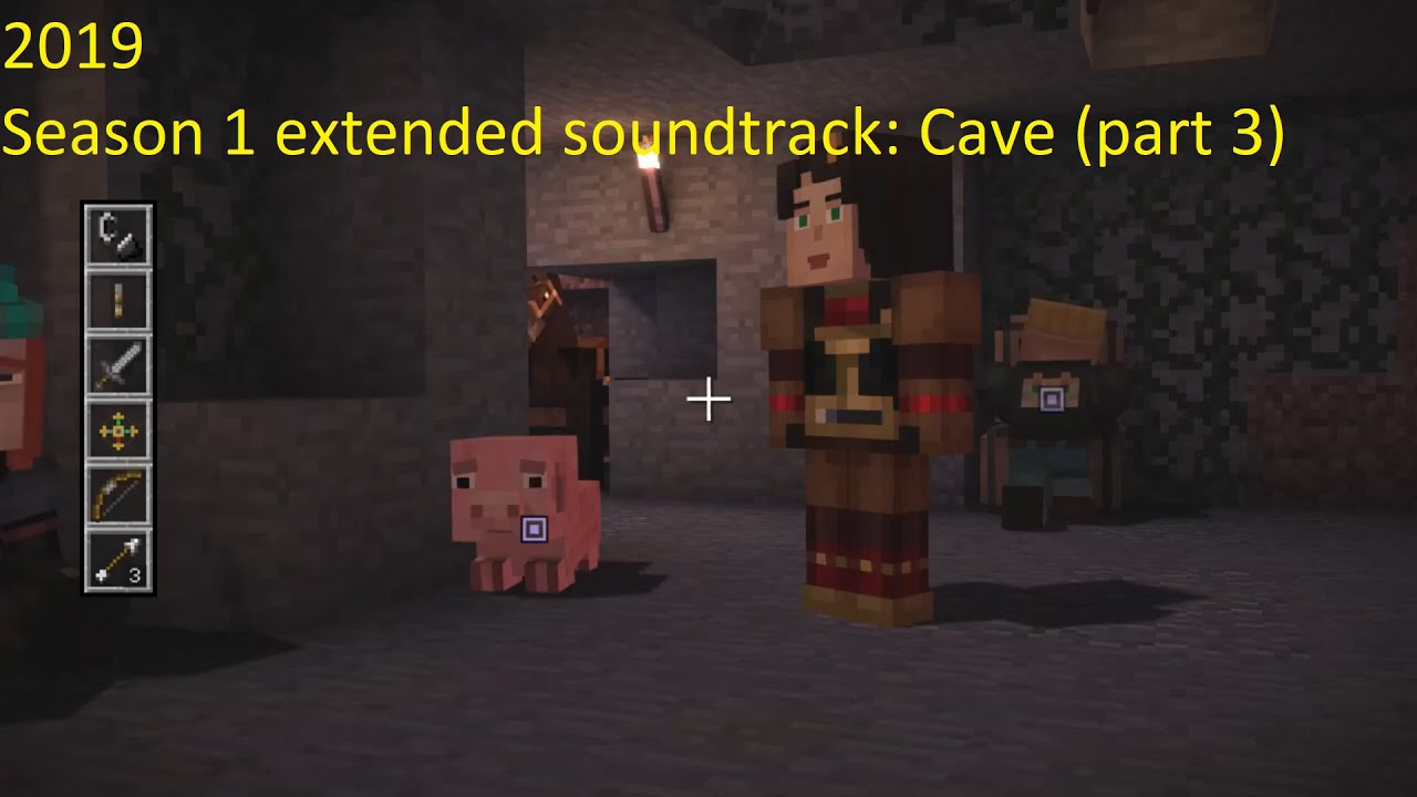 Minecraft Story Mode Season 1 extended soundtrack: Cave (part 3)