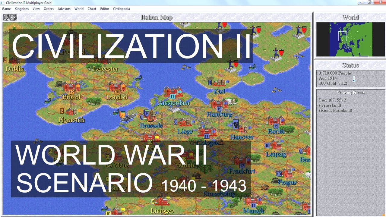 Civilization II: World War II Scenario 1940-1943