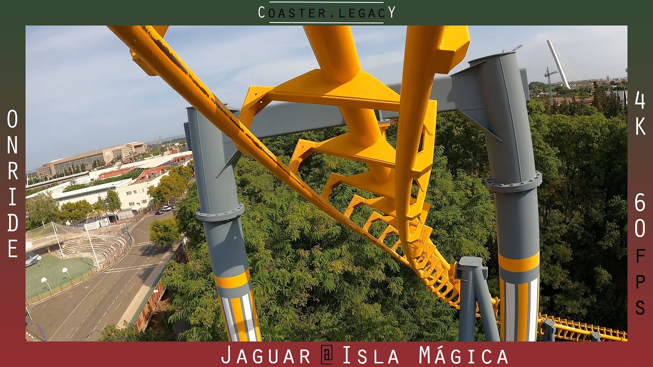 POV • Jaguar @ Isla Mágica • Front Row | 4K @60fps