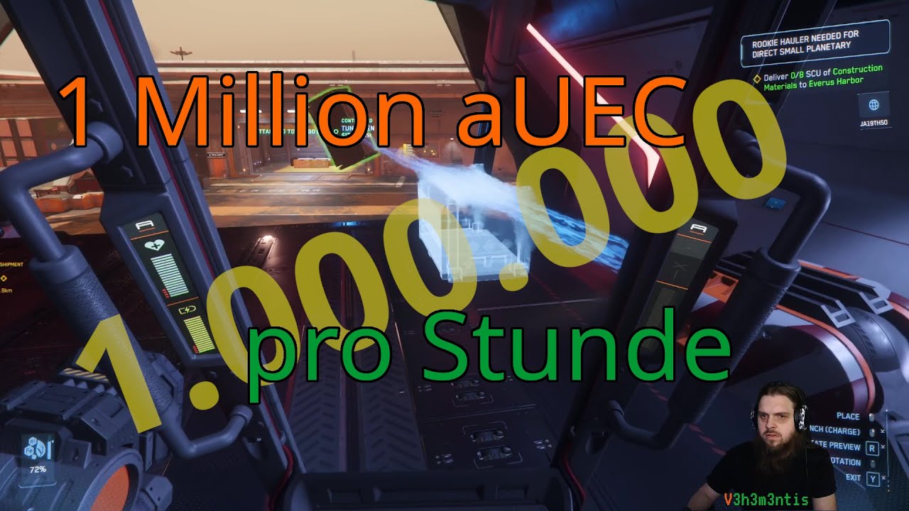 1Million aUEC pro Stunde mit Frachtmissionen verdienen | Star Citizen 4.3.0